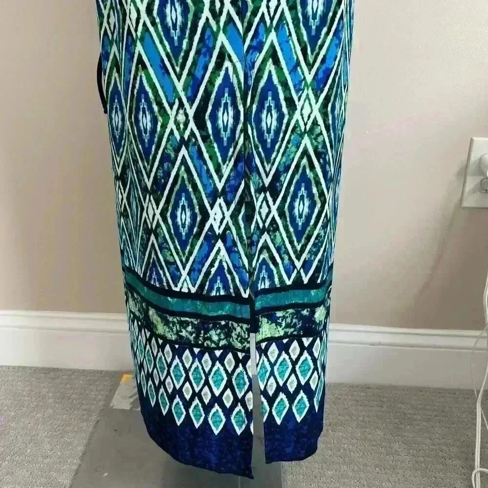 Patterned Maxi Summer Dress - Picture 7 of 11